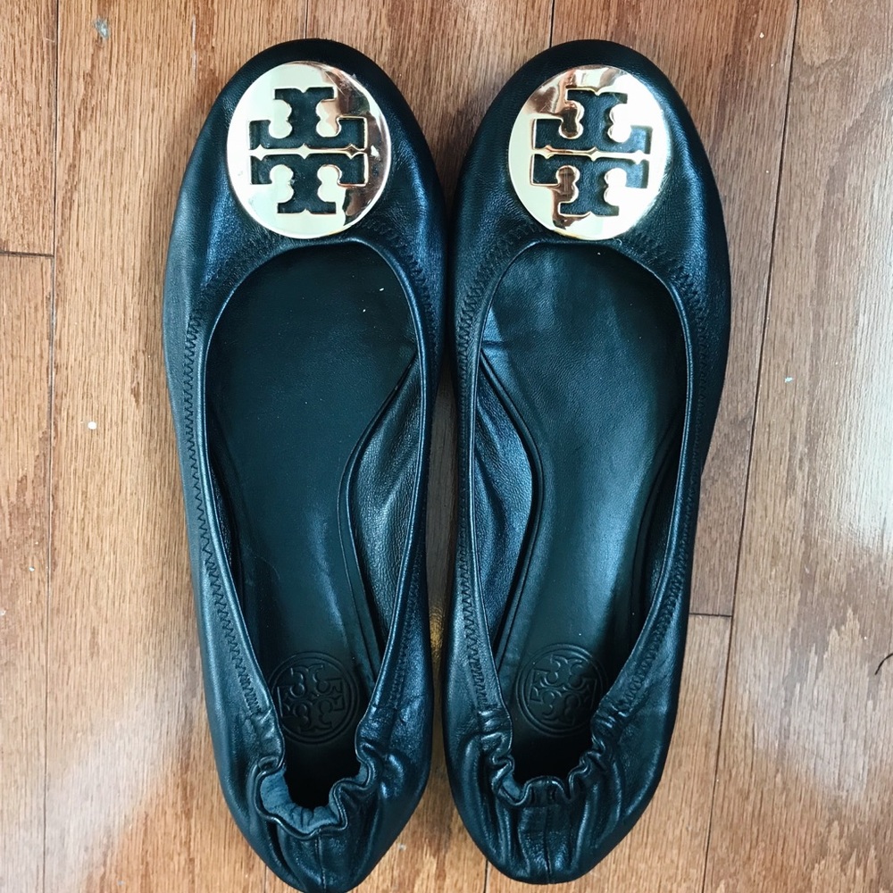 Tory Burch Classic Reva Ballet Flat Size 8M